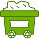 Mina Carro Industria Icono