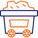 Mina Carro Industria Icono