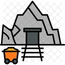 Mina Mineria Recoger Icono
