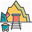 Mina Mineria Recoger Icono
