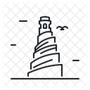 Line X Minaret Icon