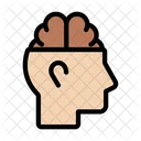Mind Brain Anatomy Icon