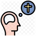 Mind Belief Psychology Spiritual Mental Religion Icon