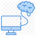 Mind Computer Schnittstelle Symbol