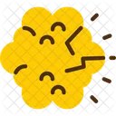 Mind Craze Mental Frenzy Brain Enthusiasm Icon