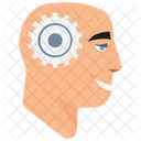 Mind Gears Mind Brainstorming Icon