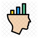 Growth Graph Mind Icon