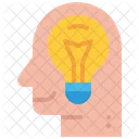 Mind Head Knowledge Icon