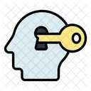 Mind Key Mind Brain Icon