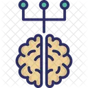 Mind Map Brain Memory Icon