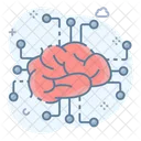 Brain Transformation Digital Transformation Artificial Intelligence Icon