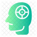 Mind Mapping Brain Goal Mind Goal Icon