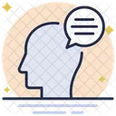 Mind Message Mind Chat Thinking Icon