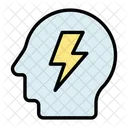 Mind Power Brain Power Brainstorming Icon