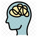 Mind Problem Thinker Unhappy Icon