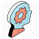 Mind Setting Mindset Brain Setting Icon