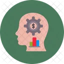 Mind System Chart Dollar Icon