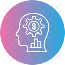 Mind System Chart Dollar Icon