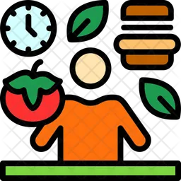 Mindful eating  Icon