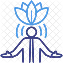 Mindfulness Meditation Relaxation Icon