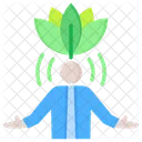 Mindfulness Meditation Relaxation Icon