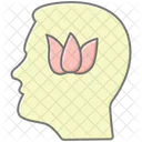 Mindfulness Lineal Color Icon Icon