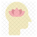Mindfulness Meditation Lotus Icon