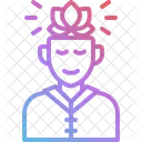 Mindfulness Meditation Yoga Icon