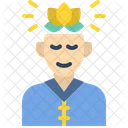 Mindfulness Meditation Yoga Icon