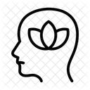 Mindfulness Yoga Meditation Icon