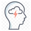 Brainstorming Mindset Creative Brain Icon