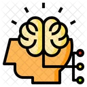 Thinking Brain Head Icon