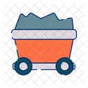 Mine Cart Mining Cart Cart Icon