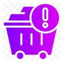 Mine Cart Mining Coal 아이콘