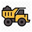 Mine Truck Dumper Vehicle Icon