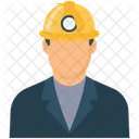 Mineiro Espeleologo Homem Ícone