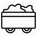 Minenkarren Bergbaukarren Karren Symbol