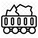 Minenkarren Bergbaukarren Karren Symbol