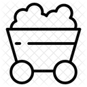 Minenkarren Bergbaukarren Karren Symbol