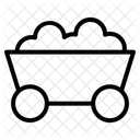 Minenkarren Bergbaukarren Karren Symbol