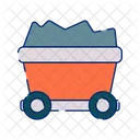 Minenkarren Bergbaukarren Karren Symbol