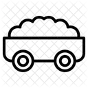 Minenkarren Bergbaukarren Karren Symbol