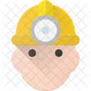 Miner Avatar Head Icon