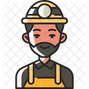 Miner Mining Worker Icon