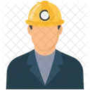 Miner Caver Man Icon