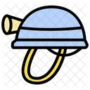 Miner Helmet Helmet Gyro Icon