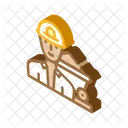 Miner Worker Male Icon