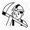 Miner Tool Pickaxe Equipment Icon