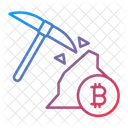 Criptomoeda Bitcoin Moeda Icon