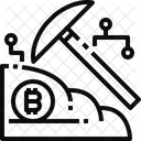 Mineração de bitcoin  Ícone